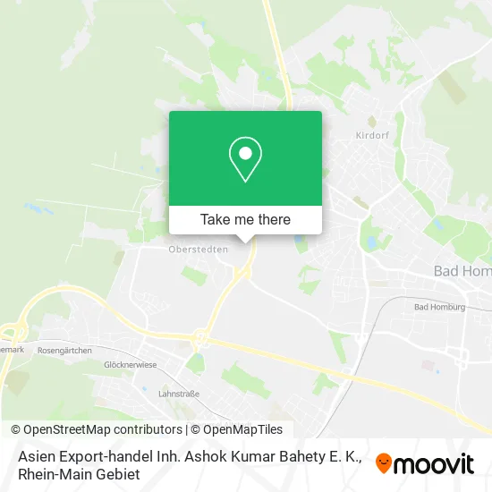 Карта Asien Export-handel Inh. Ashok Kumar Bahety E. K.