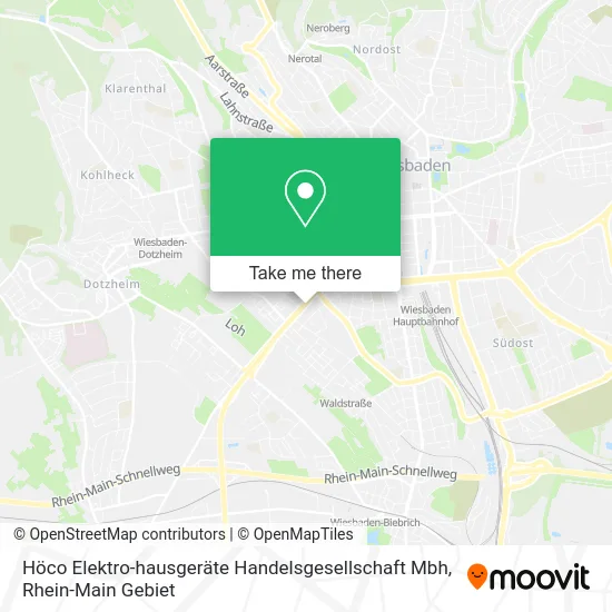 Карта Höco Elektro-hausgeräte Handelsgesellschaft Mbh