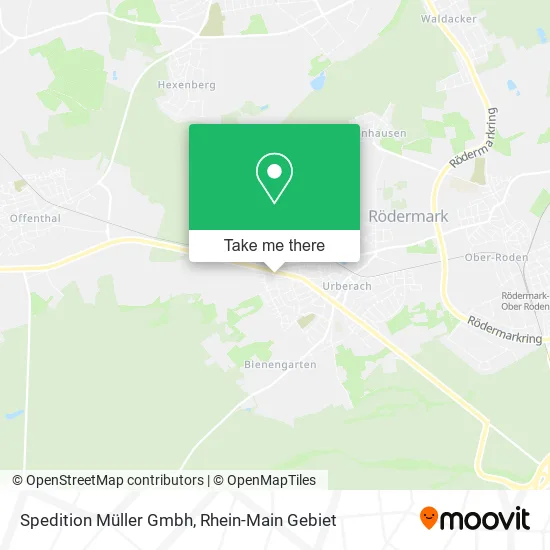 Карта Spedition Müller Gmbh