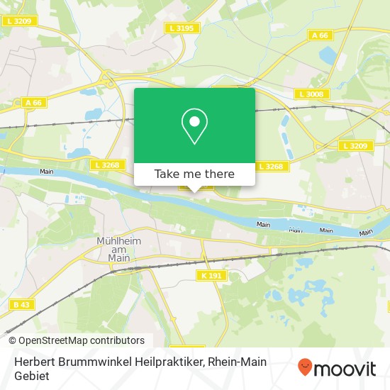 Herbert Brummwinkel Heilpraktiker map