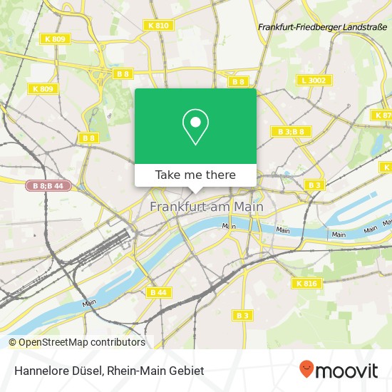 Hannelore Düsel map