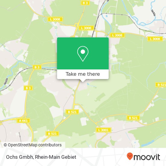 Ochs Gmbh map