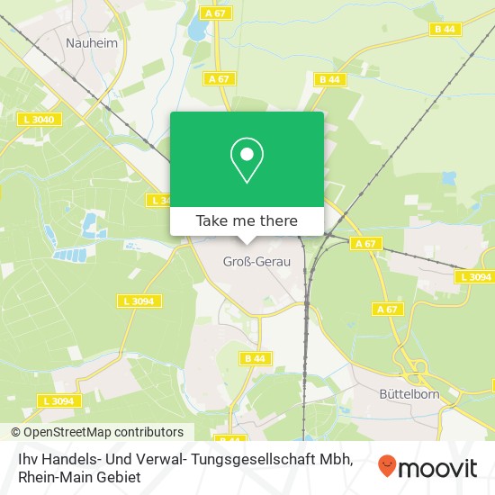 Карта Ihv Handels- Und Verwal- Tungsgesellschaft Mbh