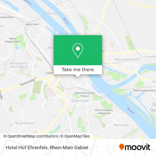 Карта Hotel Hof Ehrenfels
