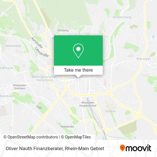 Карта Oliver Nauth Finanzberater