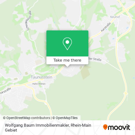 Wolfgang Baum Immobilienmakler map