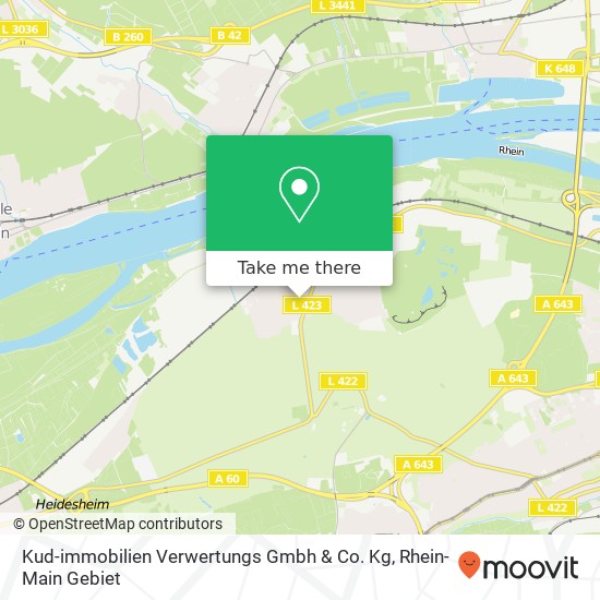 Kud-immobilien Verwertungs Gmbh & Co. Kg map