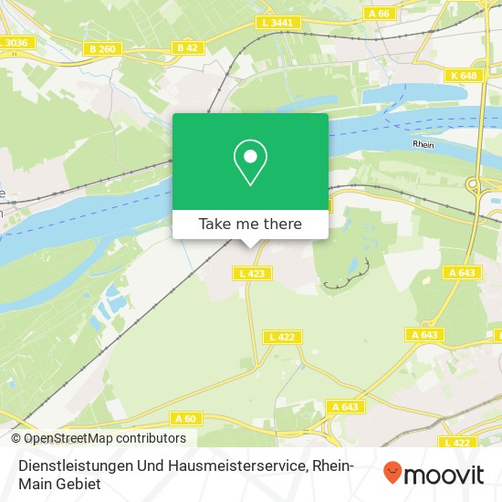 Dienstleistungen Und Hausmeisterservice map