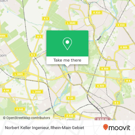 Norbert Keller Ingenieur map