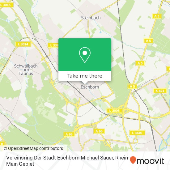 Карта Vereinsring Der Stadt Eschborn Michael Sauer