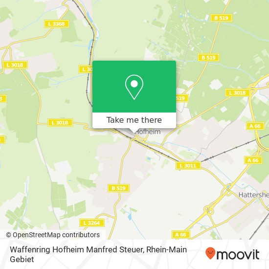 Waffenring Hofheim Manfred Steuer map