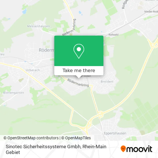 Карта Sinotec Sicherheitssysteme Gmbh