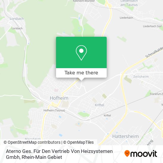 Aterno Ges. Für Den Vertrieb Von Heizsystemen Gmbh map
