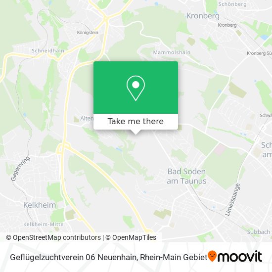 Geflügelzuchtverein 06 Neuenhain map