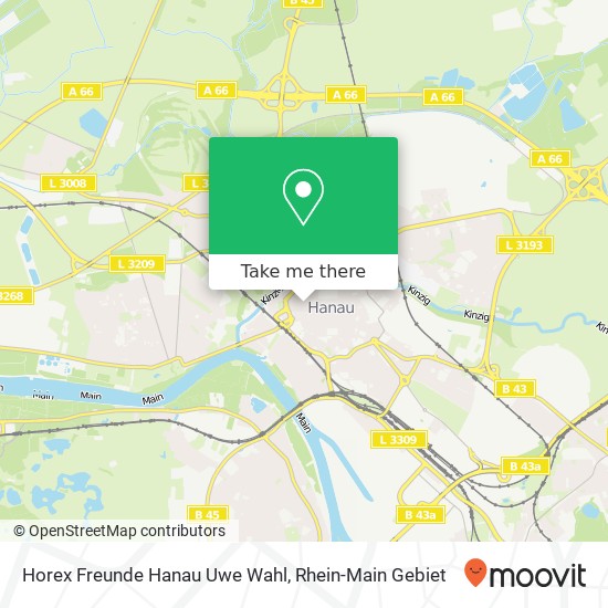 Horex Freunde Hanau Uwe Wahl map