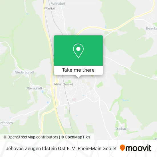Карта Jehovas Zeugen Idstein Ost E. V.