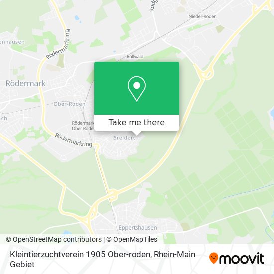 Kleintierzuchtverein 1905 Ober-roden map