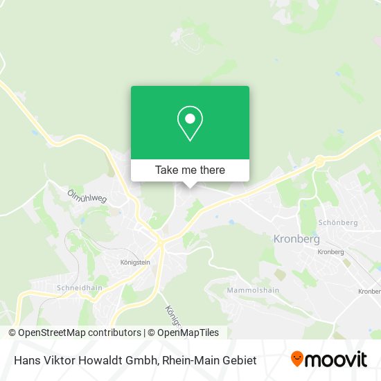 Карта Hans Viktor Howaldt Gmbh