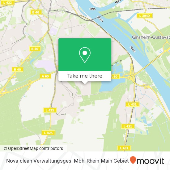 Nova-clean Verwaltungsges. Mbh map