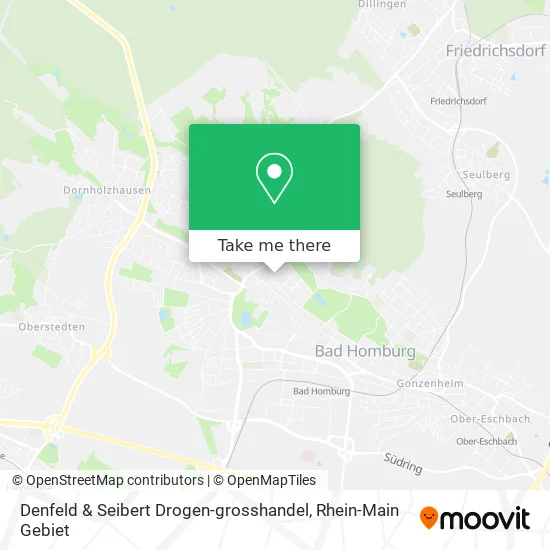 Карта Denfeld & Seibert Drogen-grosshandel