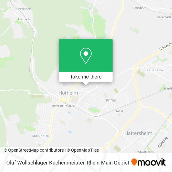 Olaf Wollschläger Küchenmeister map