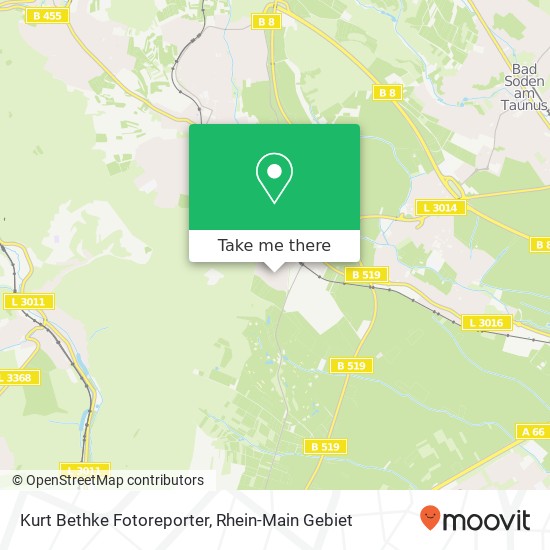 Kurt Bethke Fotoreporter map