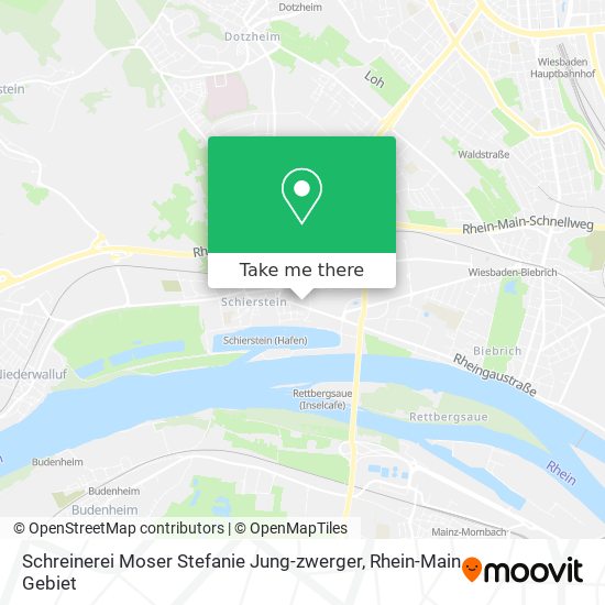 Schreinerei Moser Stefanie Jung-zwerger map