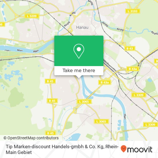 Карта Tip Marken-discount Handels-gmbh & Co. Kg