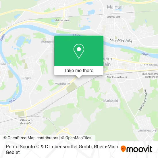 Карта Punto Sconto C & C Lebensmittel Gmbh