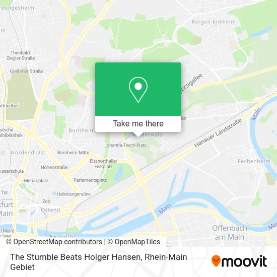 Карта The Stumble Beats Holger Hansen