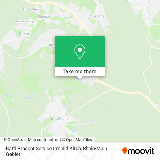 Batti Präsent Service Irmhild Kirch map