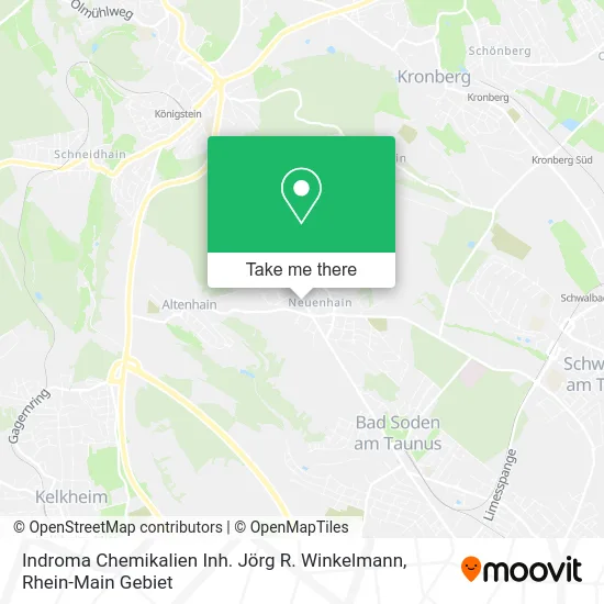 Карта Indroma Chemikalien Inh. Jörg R. Winkelmann