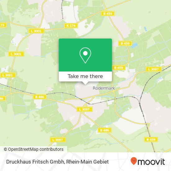 Карта Druckhaus Fritsch Gmbh
