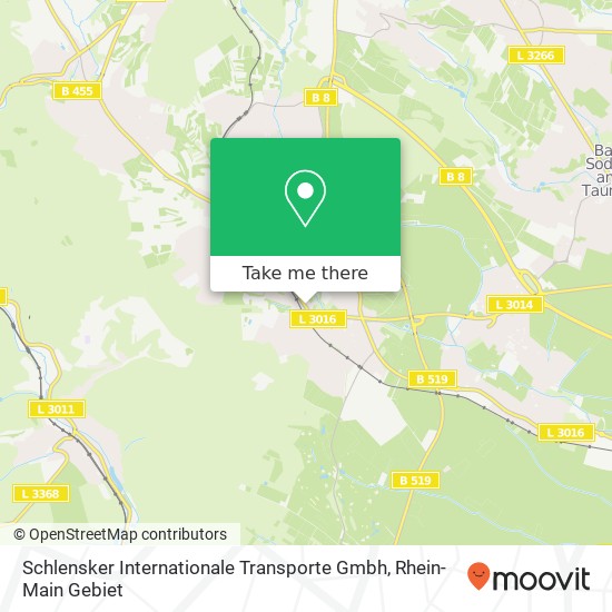 Schlensker Internationale Transporte Gmbh map