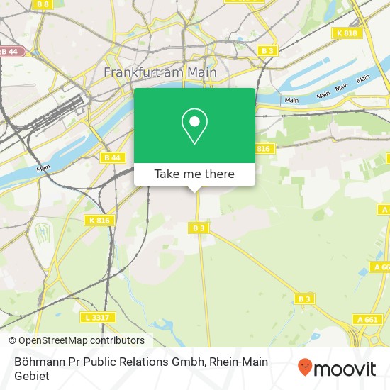 Böhmann Pr Public Relations Gmbh map