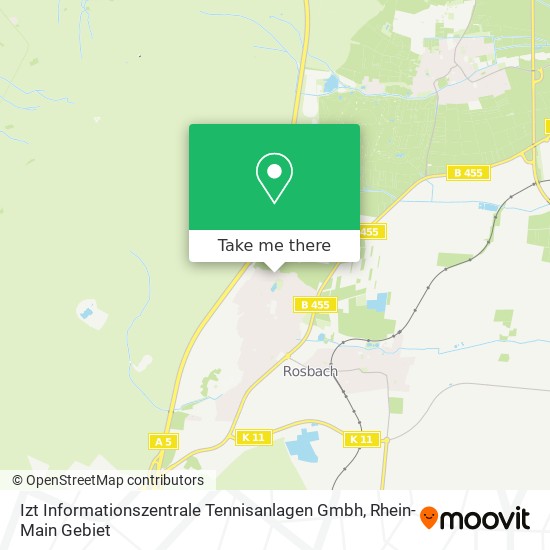 Izt Informationszentrale Tennisanlagen Gmbh map