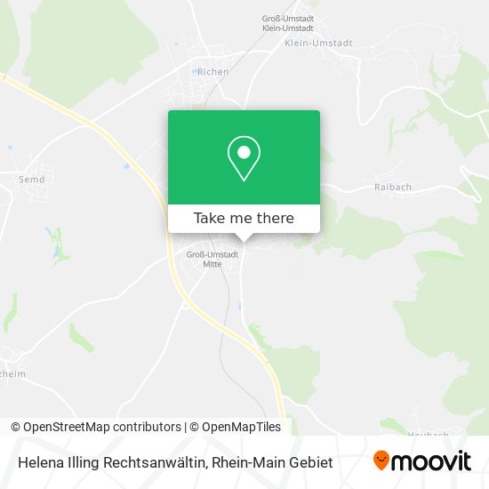 Helena Illing Rechtsanwältin map
