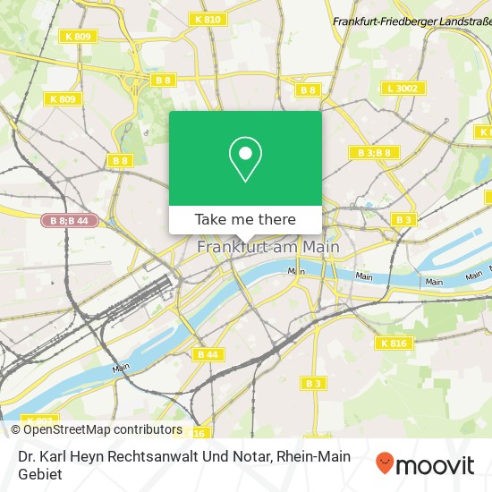 Dr. Karl Heyn Rechtsanwalt Und Notar map