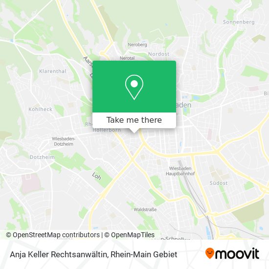 Anja Keller Rechtsanwältin map