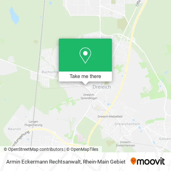 Карта Armin Eckermann Rechtsanwalt