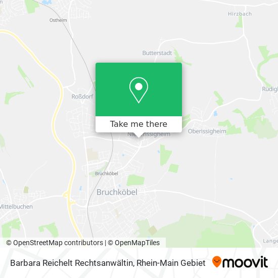 Barbara Reichelt Rechtsanwältin map
