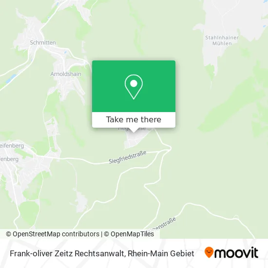 Карта Frank-oliver Zeitz Rechtsanwalt
