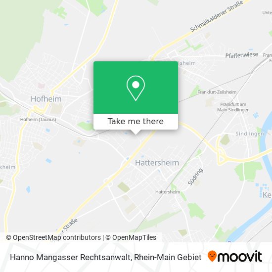 Hanno Mangasser Rechtsanwalt map