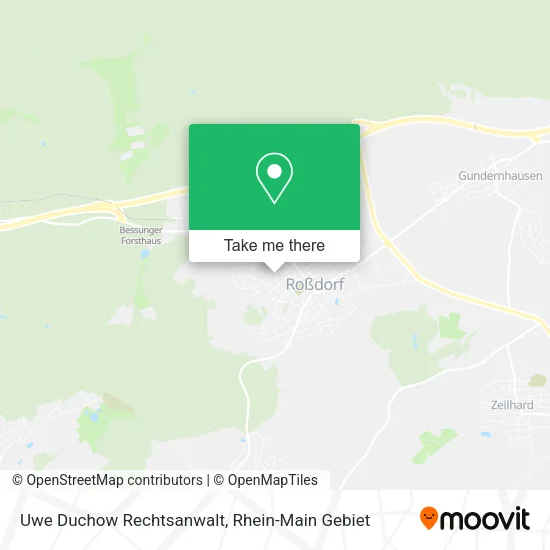 Uwe Duchow Rechtsanwalt map