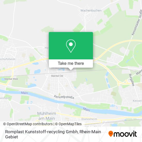 Romplast Kunststoff-recycling Gmbh map