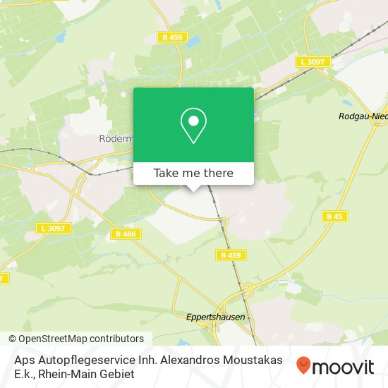 Aps Autopflegeservice Inh. Alexandros Moustakas E.k. map