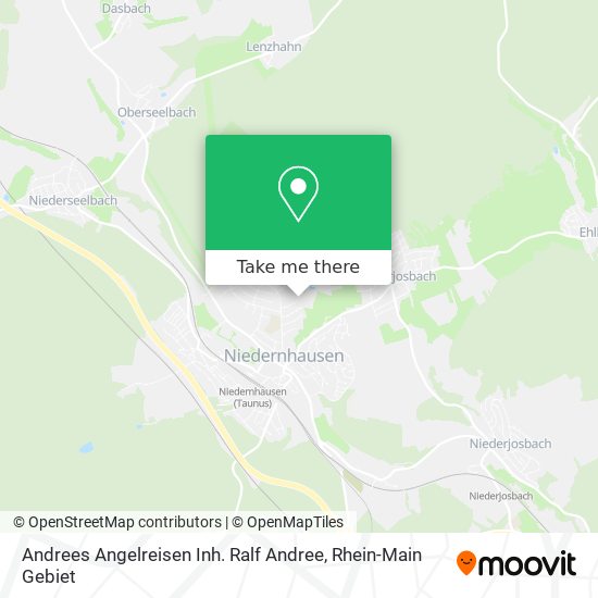 Карта Andrees Angelreisen Inh. Ralf Andree