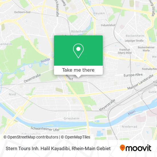 Карта Stern Tours Inh. Halil Kayadibi