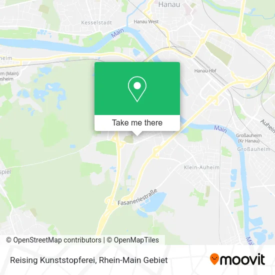 Карта Reising Kunststopferei