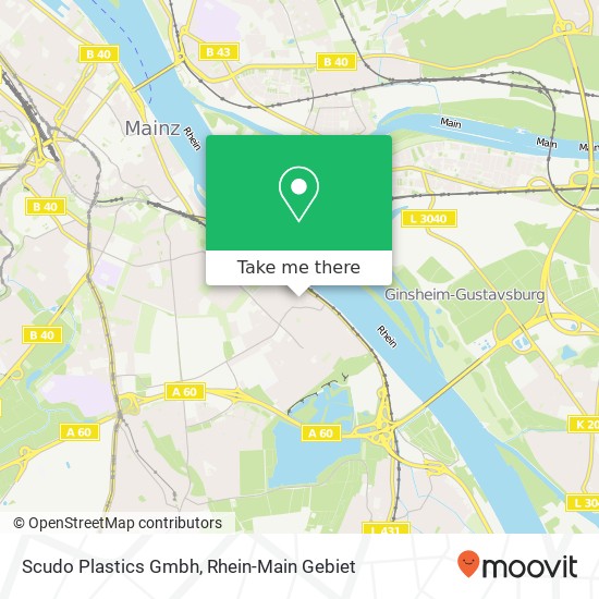 Scudo Plastics Gmbh map